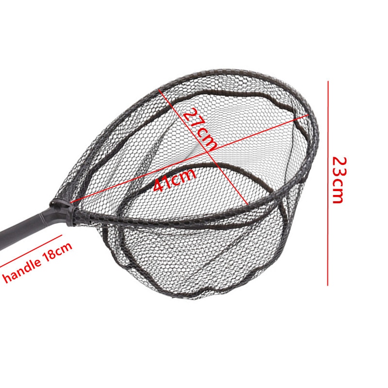 Fly Visnet Aluminium Frame Grote Mesh Ultralight Visgerei Met Lanyard Touw