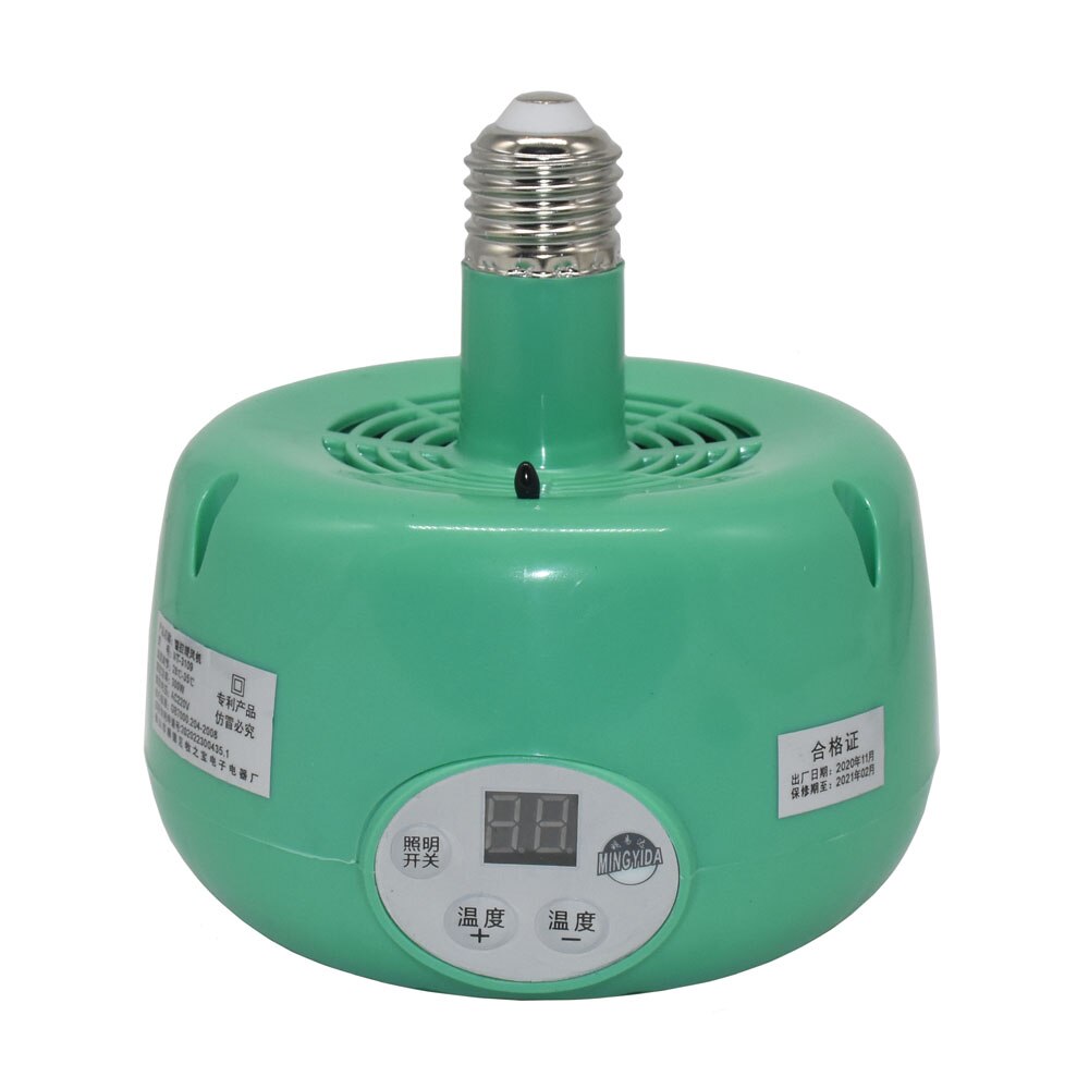 Lámpara LED de calefacción con Control de temperatura, luz cálida para animales, lámpara de calor para cultivo de mascotas, pollo y ganado, 4 Uds.