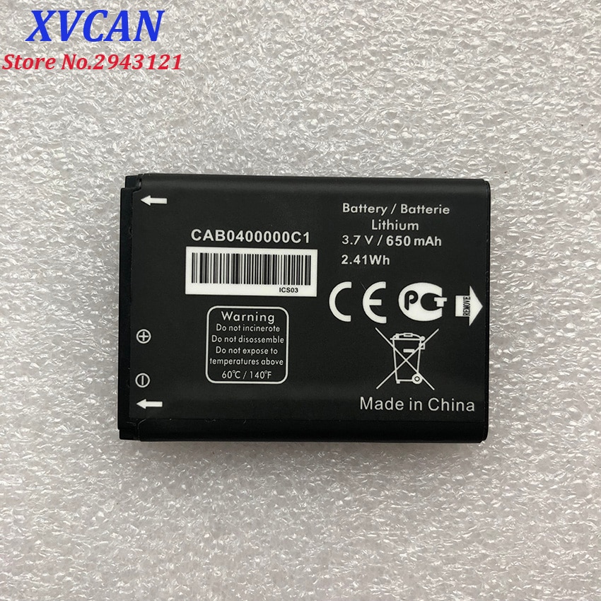 CAB0400000C1 TLi004AB CAB22D0003C1 CAB30M0000C2 battery for ALCATEL OT708 OT-708 OT OT-2010D OT-2010X OT-356 OT-665X
