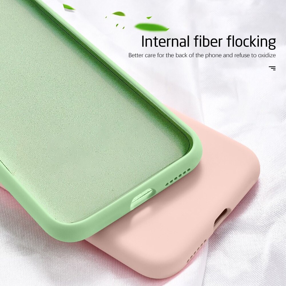 360 cassa del telefono di silicone liquido Xiomi Redmi 9C soft cover per Xiaomi Redmi 9C 9 C redmi9 c redmi9c 6.53 ''Macchina fotografica di protezione coque