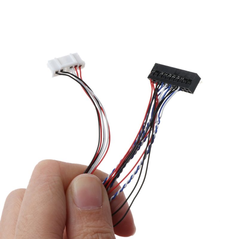 40- pinners 6- biter lvds-kabel til 7/8/10.1/11.6/12.5/13.3/14/15.6\ " lcd/ledet-panelskjerm  lx9b