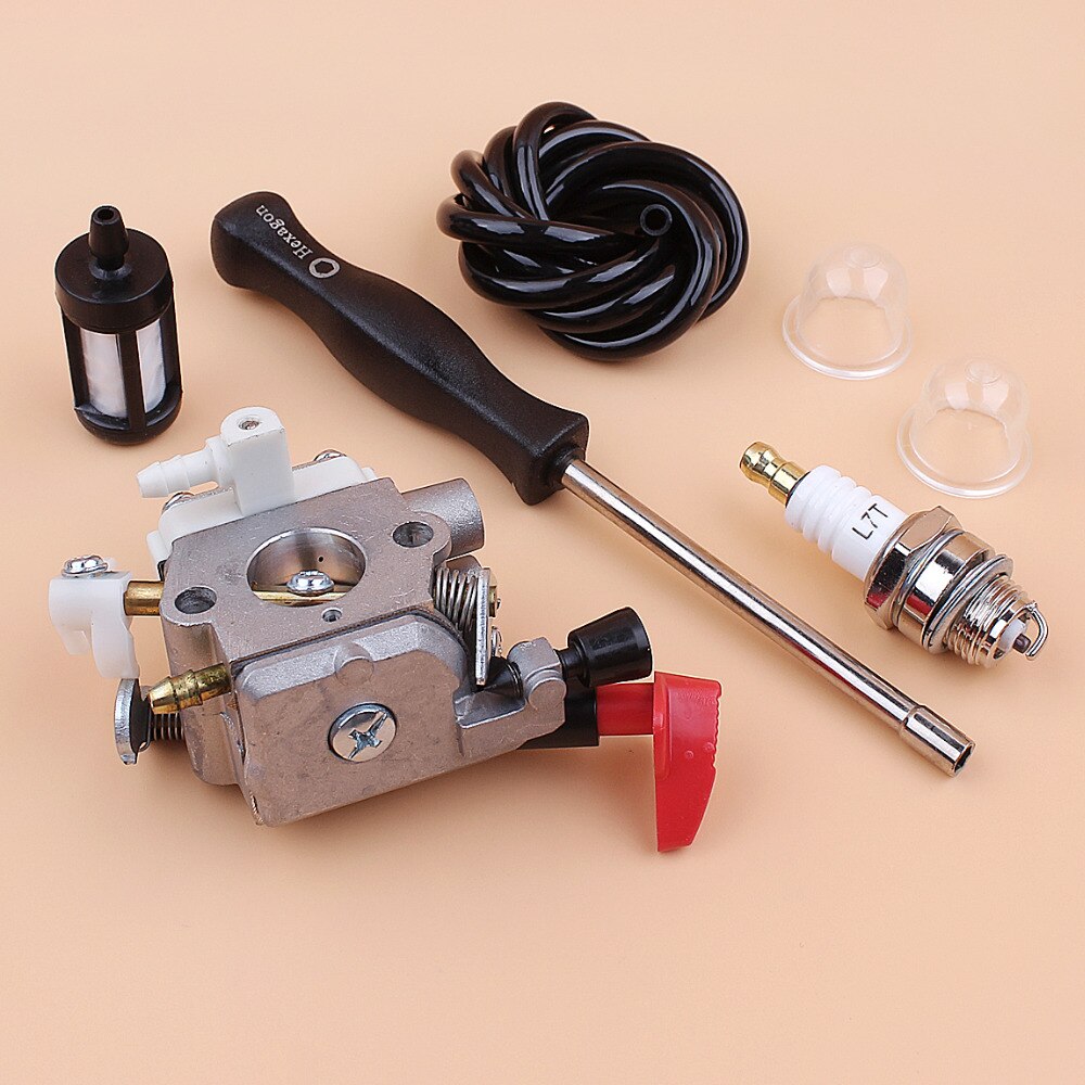 Carburetor Fuel Hose Tool Kit For Stihl FS40 FS50 FS56 FC56C FS70 FC56 FS56C FC70 Trimmer Parts ZAMA C1M-S267A 4144 120 0608