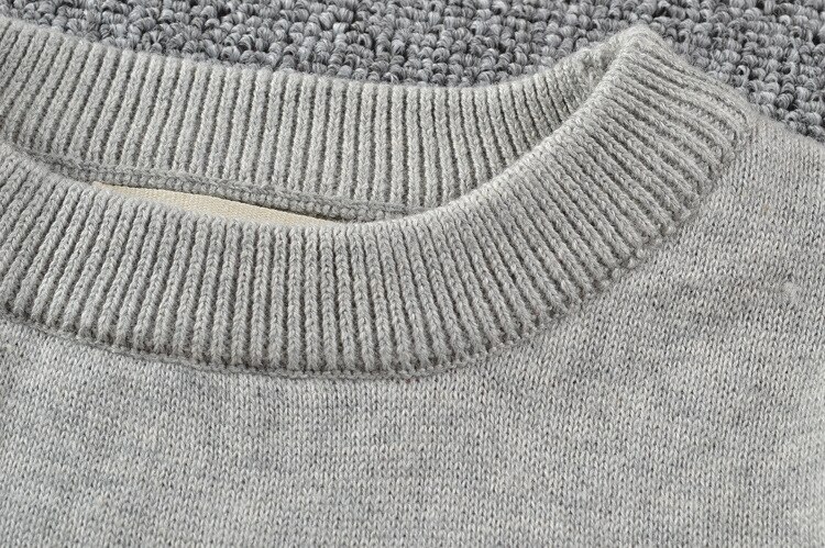 nouvelle fille pull robe imprimé renard fille Pullover décontracté à manches longues col rond tricots pull enfants vêtements