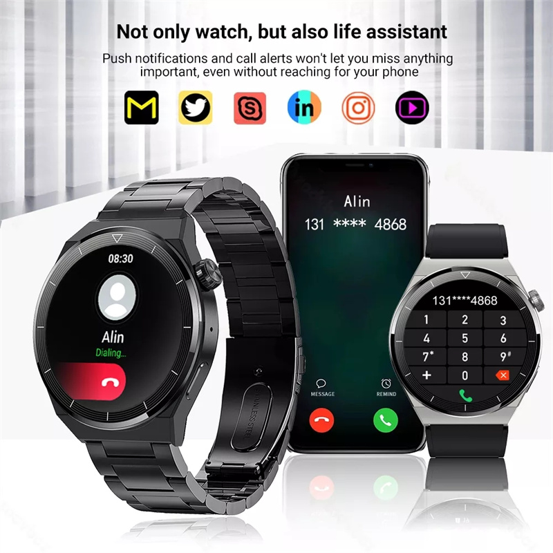 GT3 Pro Smartwatch pour homme, écran haute définition AMOLED 2024x390, appel Bluetooth, étanche IP68, Huawei, , 390