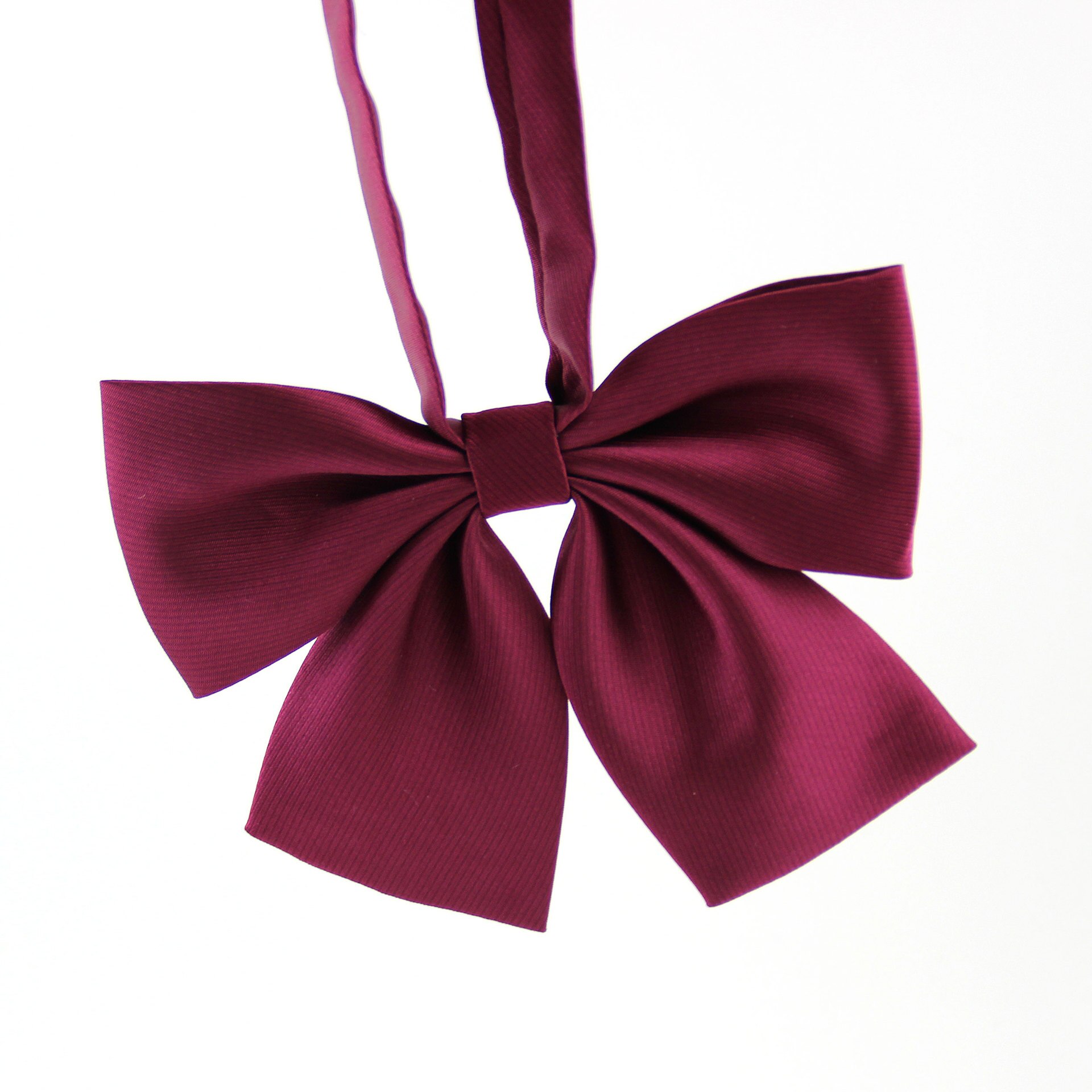 School Dresses Bow Tie For Girl Jk Uniforms Accessories Collar Butterfly Cravat Sailor Suit High School Student Uniform School: Wine
