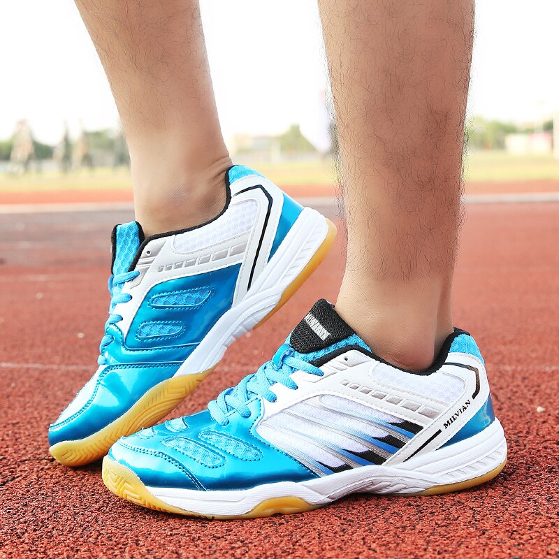 Atmungsaktive Herren Badminton Schuhe Berufs Tischtennis Schuhe Frauen Männer Tennis Sneakes Licht Gewicht Badminton Turnschuhe Paare