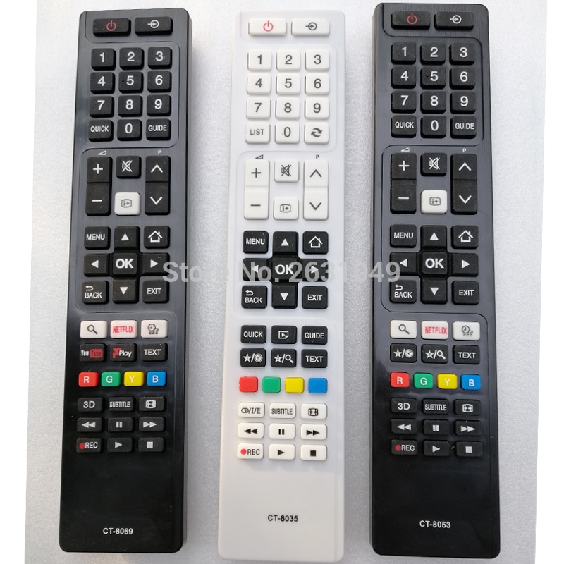 Remote Control For Toshiba TV CT-8035.CT-8069.CT-8053