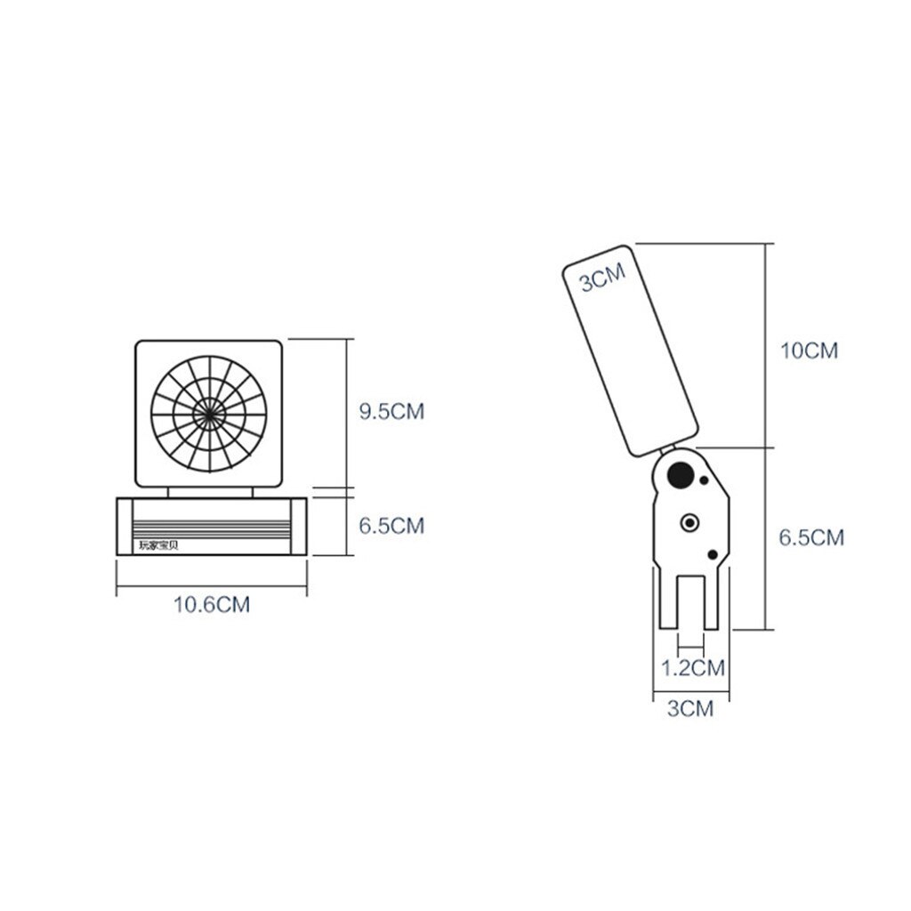 Refroidisseur de vent froid d'aquarium, 1 tête de ventilateur réglable, refroidisseur d'eau pour Aquarium, température