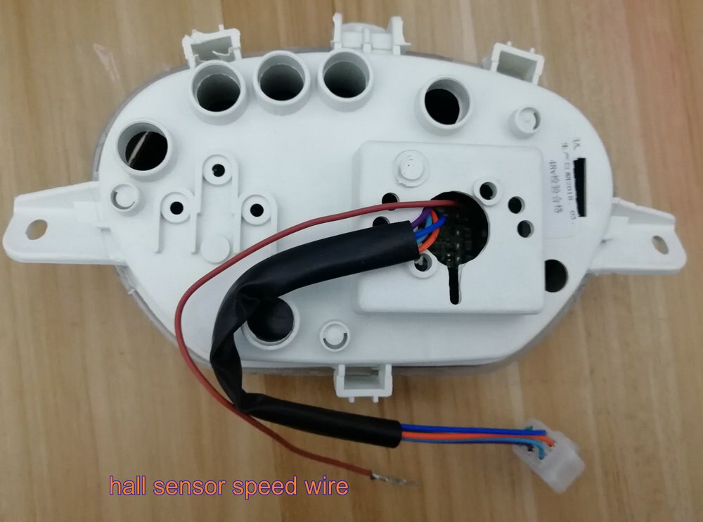 Lcd-skærm til el-scooter elcykel trehjulet cykel mtb atv 48 v 60 v 64 v 72 v 84 v 96v instrumentmåler speedometer batteriindikator