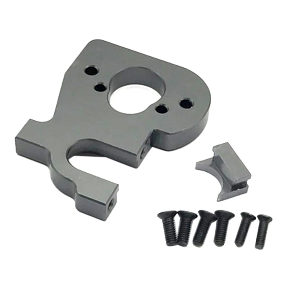 RC Car Motor Mount Holder Fits for WLtoys 144001 1/14 RC Car Buggy Crawler: Gray