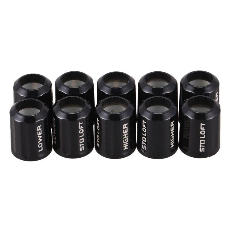 10 Uds. De hierros de Golf, casquillos 335 para Taylormade R11S R11 RBZ R9 eje TP: Default Title