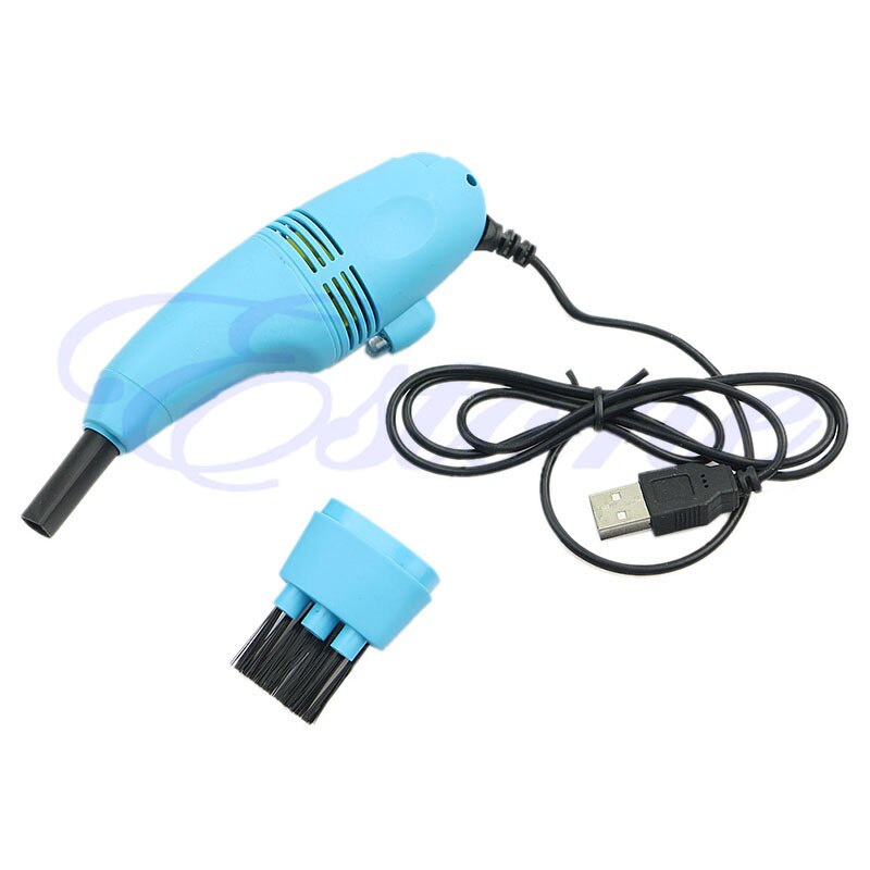 Mini Computer Vacuum USB Keyboard Cleaner PC Laptop Brush Dust Cleaning Kit