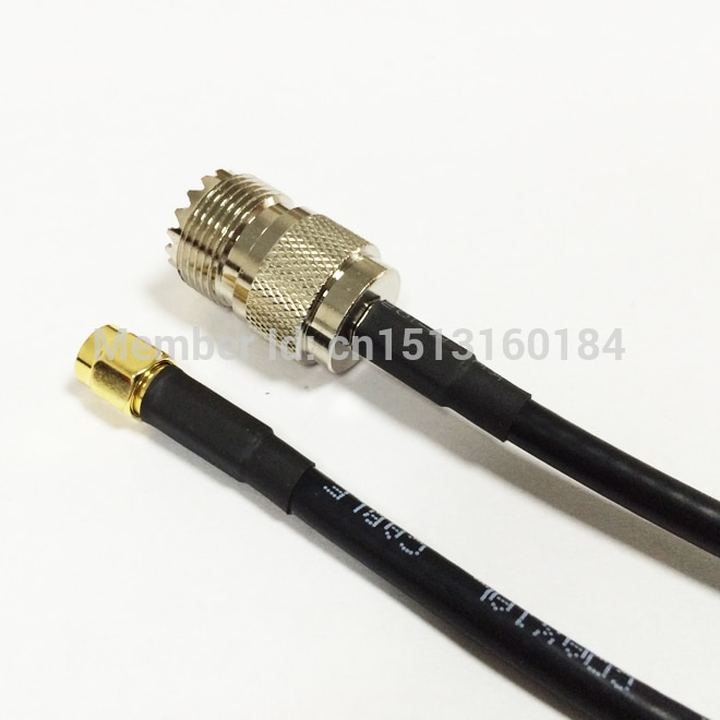 Modem Coaxial Cable SMA Male Plug Connector Switch UHF Female Jack Connector RG58 Cable 50CM 20" Adapter
