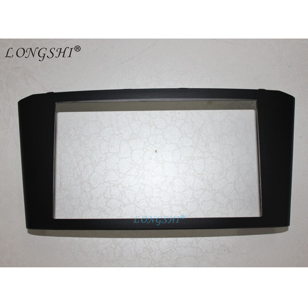 Panel adaptador de placa frontal para coche LONGSHI con doble Din para Toyota Avensis 2003, reproductor estéreo y DVD, Marco 2 Din