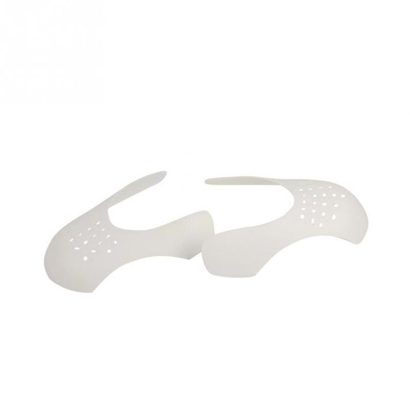 Shoes Shield for Ball Shoe Head Stretcher Sneaker Anti Crease Wrinkled Fold Shoe Support Toe Cap Sport Crease Guard: White A