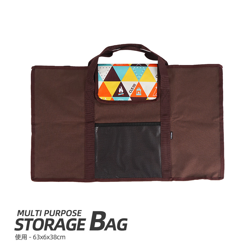 Camping BBQ Picknicktafel DIY Opvouwbare metalen tafel 60x35cm: green