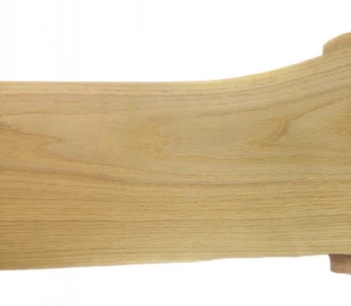 Placage en bois de chêne blanc naturel, pour décoration légère, L:2.5 mètres, largeur: 18cm, épaisseur: 0.25mm, 2 pièces/lot
