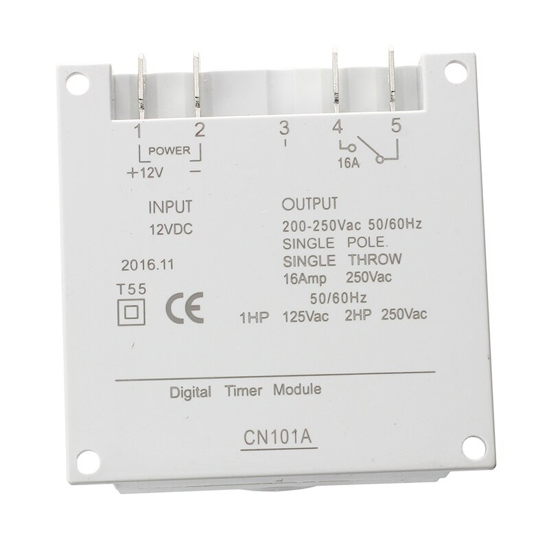 LCD Digital Control Power Programmable Timer DC 12V 16A Time Relay Switch