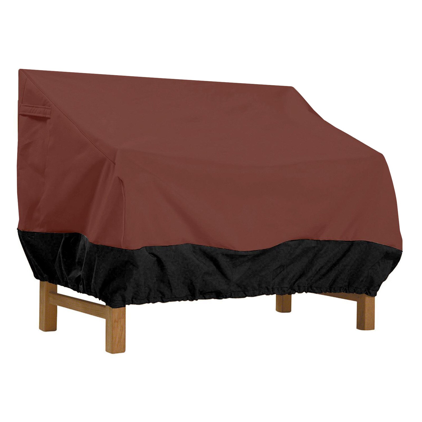 Buitenstoel bankhoes tuin allweather waterbestendige meubelbeschermer: Koffie 147 x 83 x 79cm
