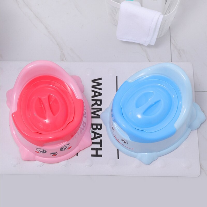 1 Pc augmenter la taille mignon bébé pot toilette chaise de formation avec couvercle de rangement amovible facile à nettoyer
