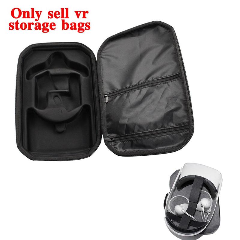 Protable Vr Accessories For Oculus Quest 2 Vr 2 Carrying Case Quest Storage Box Headset Protective Eva For Oculus Trave J4I5