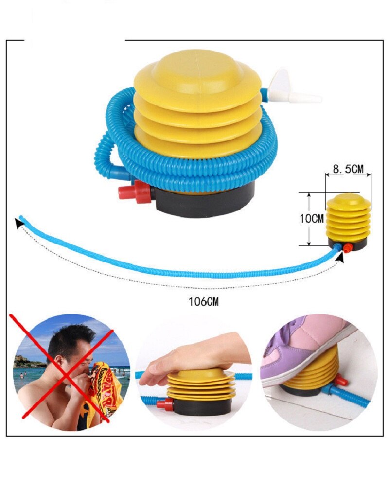 Lucht Hamer Duizend-Ton Hamer Opblaasbaar Speelgoed Opblaasbare Hamer Blow Up Lawaaimaker Speelgoed Percussie Speelgoed Beat Speelgoed Hamer spelen Speelgoed: Manual inflator