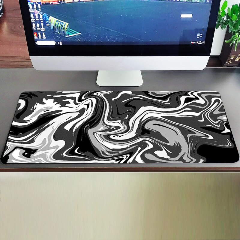900x400mm XXL Gaming Mouse Pad Large Rubber Gamer Art Table Computer Mousepad Soft Mause Pad XL Abstract Keyboard Desk Play Mats
