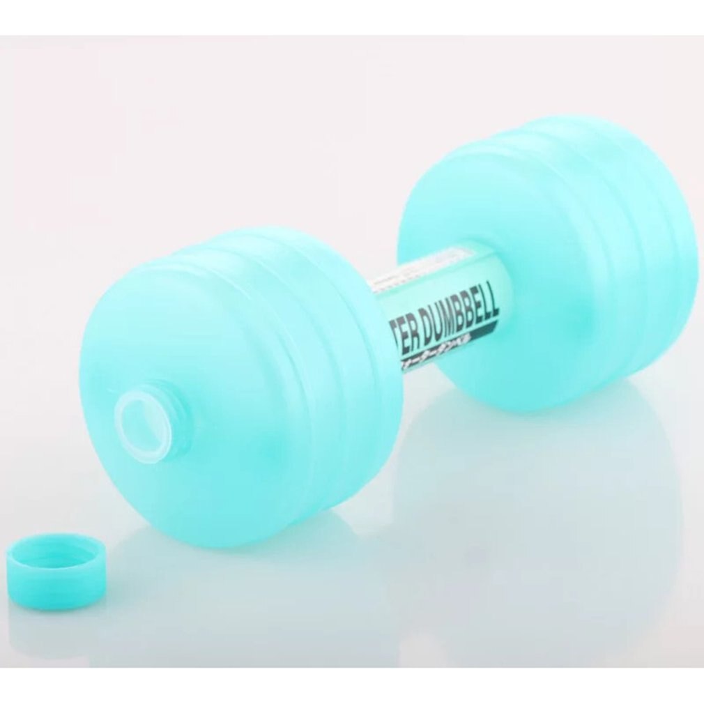 Mancuernas llenas de agua para mujer, pesas de gimnasia para el hogar, Material PP ajustable, equipo de Fitness portátil