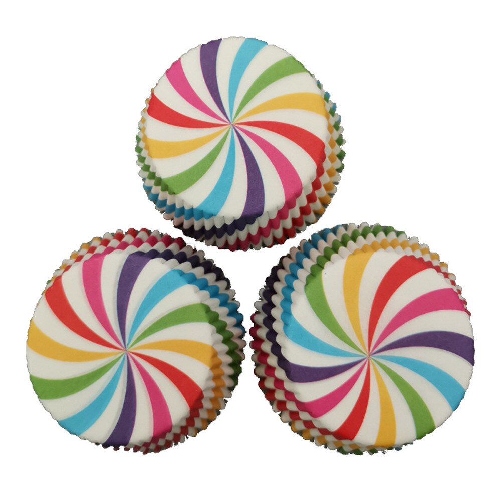 Cake Mold 100pcs Colorful Paper Cake Cupcake Liner Case Wrapper Muffin Baking Cup Party Инструменты