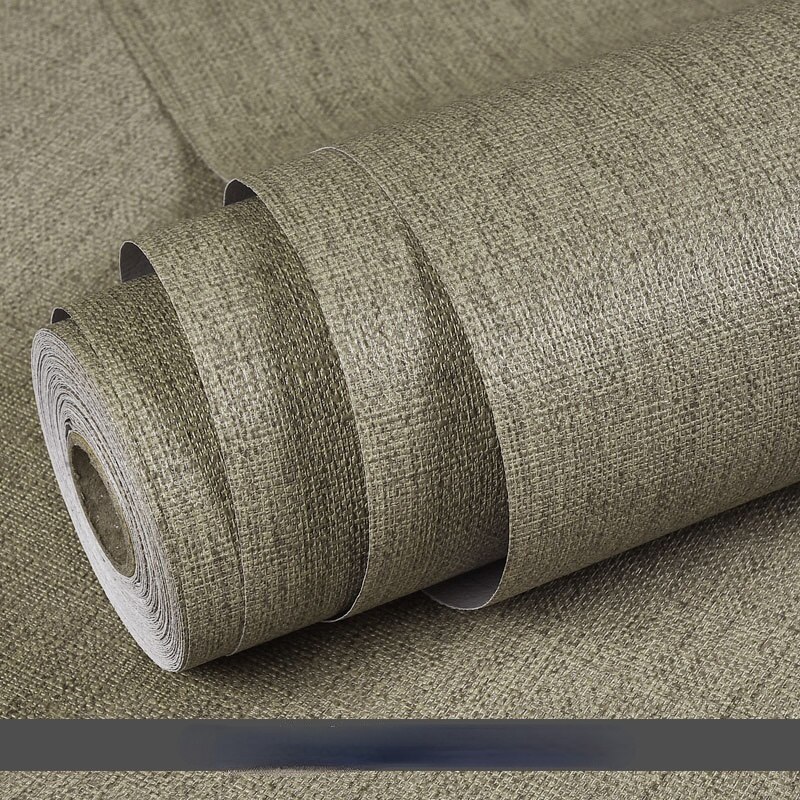 Linnen Waterdichte Zelfklevende Behang Roll Meubels Kasten Decoratieve Film Houtnerf Stickers Voor Diy Home Decor: Style 7