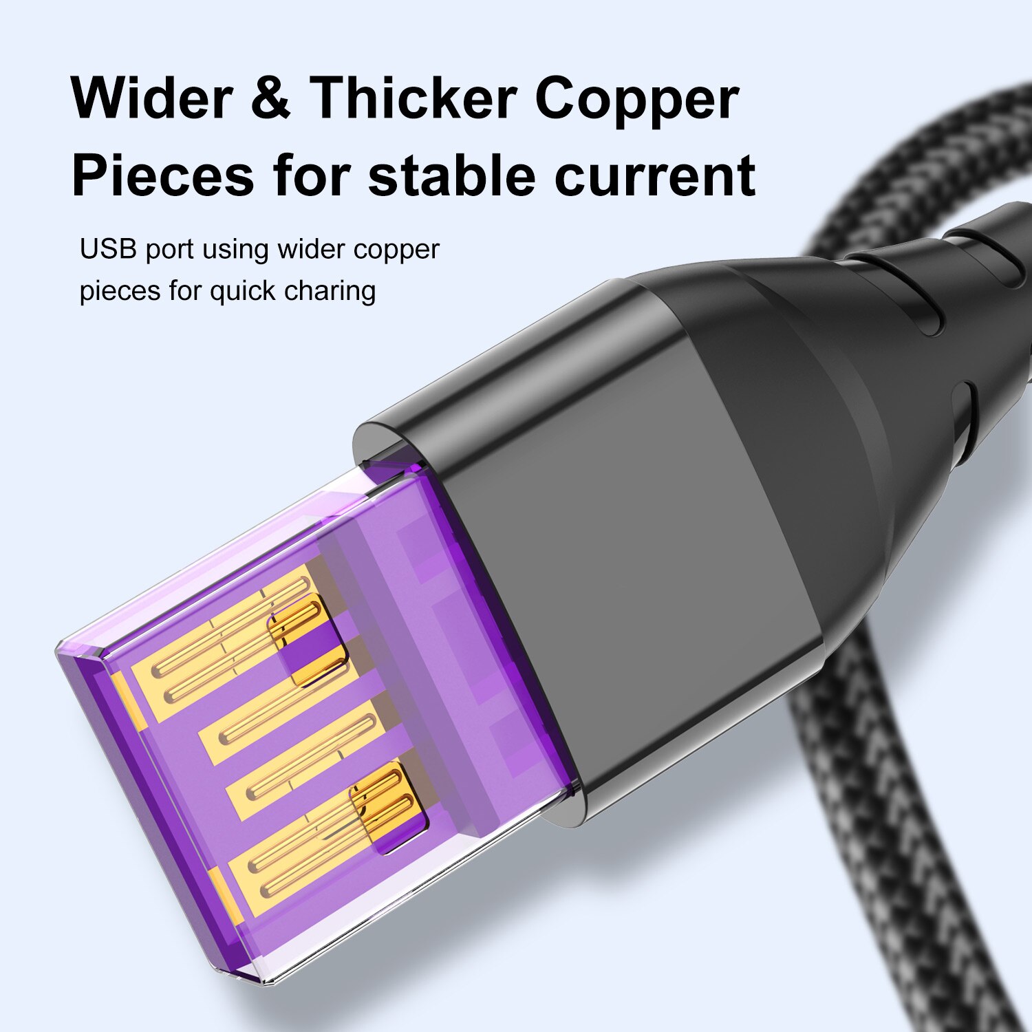 Lovebay 3A Snelle Charger Cable Usb C Type C Voor Xiaomi Samsung Huawei Quick Opladen 3.0 Snel Opladen Ondersteuning Data transmissie