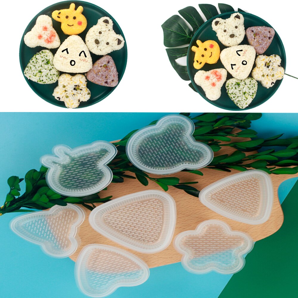 Outils pour fabriquer des sushis, moule pour riz, Onigiri, KIT Nori, bâtonnets de Sushi, Bento, accessoires de cuisine japonaise