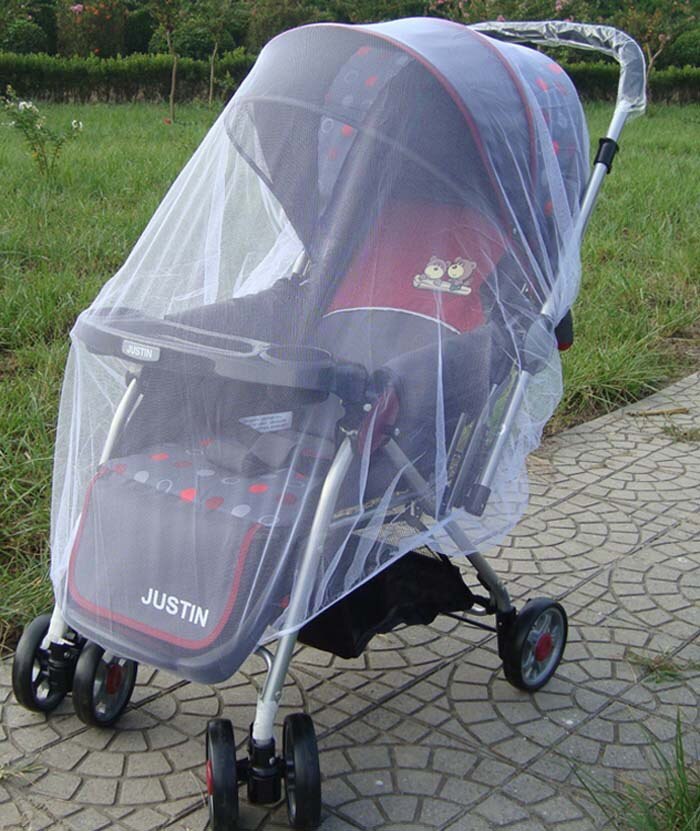 150 cm Zomer Kinderwagen Kinderwagen Klamboe Netting Cover Accessoires