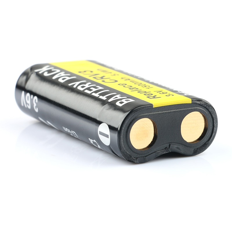LANFULANG-batería recargable de iones de litio, cargador para CR-V3, CRV3, CR-V3P, CRV3P, KCRV3, LB-01, LB01, 3,6 V, 1500mAh, 2 uds.