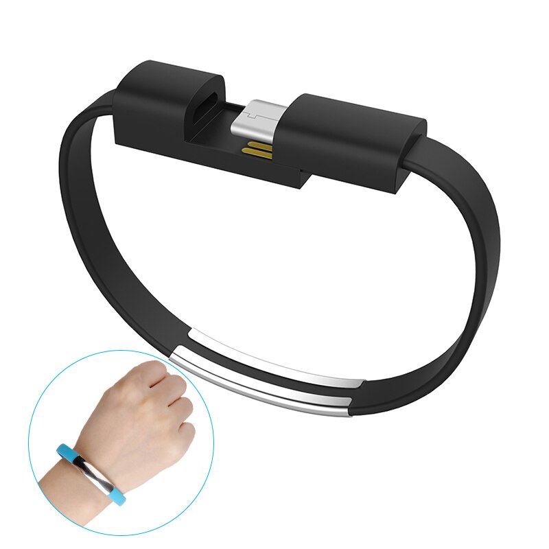 OLAF Type C Armband kabel Mobiele Telefoon kabels usb Opladen Data Cord Voor Samsung s8 s9 s10 Huwei P30 C type-C korte usb-kabel