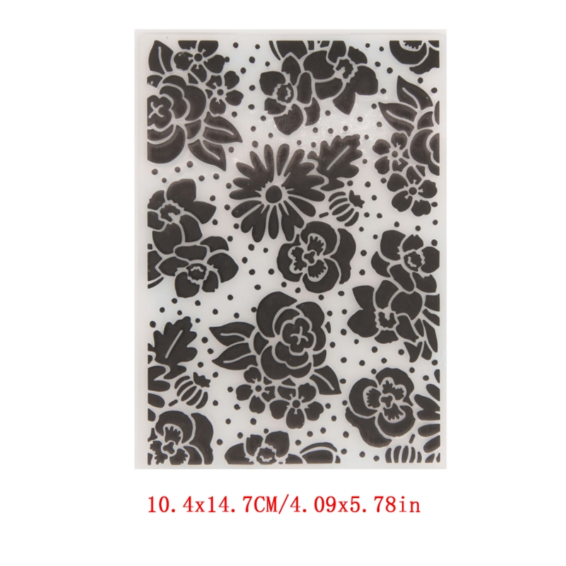 Dot Plastic Embossing Folder Stencil Template DIY Craft Making Background Paper Cards Scrapbooking Album Decorat: 5AC106915