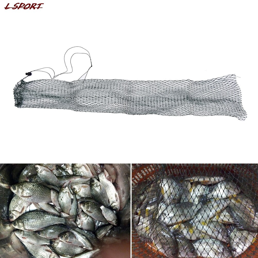 1Pc foldable fishing nets fish pot trap filet de peche rete pesca fish drying nylon-fishing-net creels