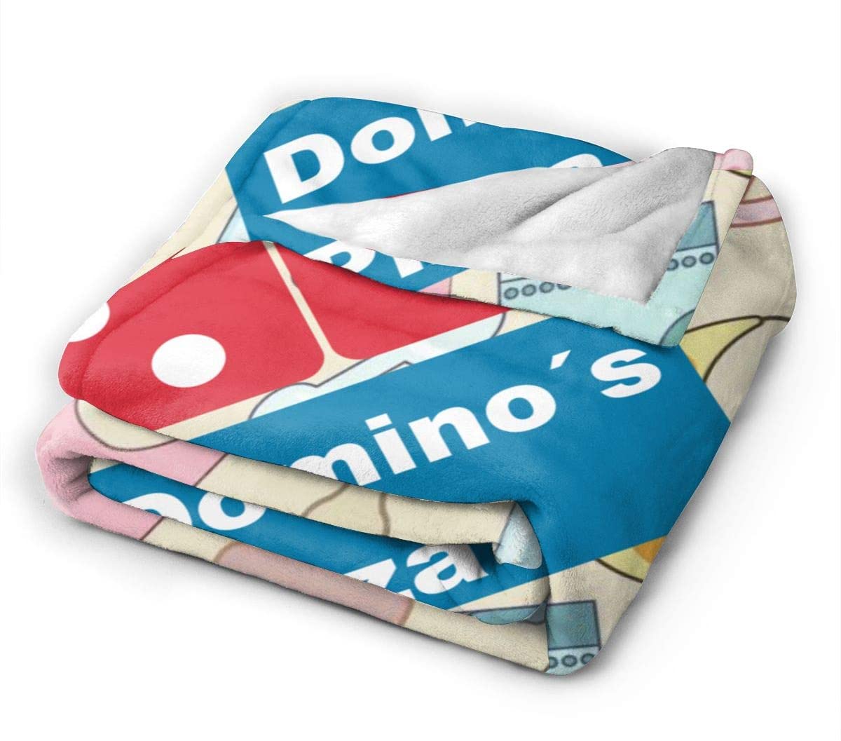 Couverture à Pizza dominos élégante, plaid léger, Ultra doux, molletonné, pour la maison, le bureau et les voyages, multi-tailles