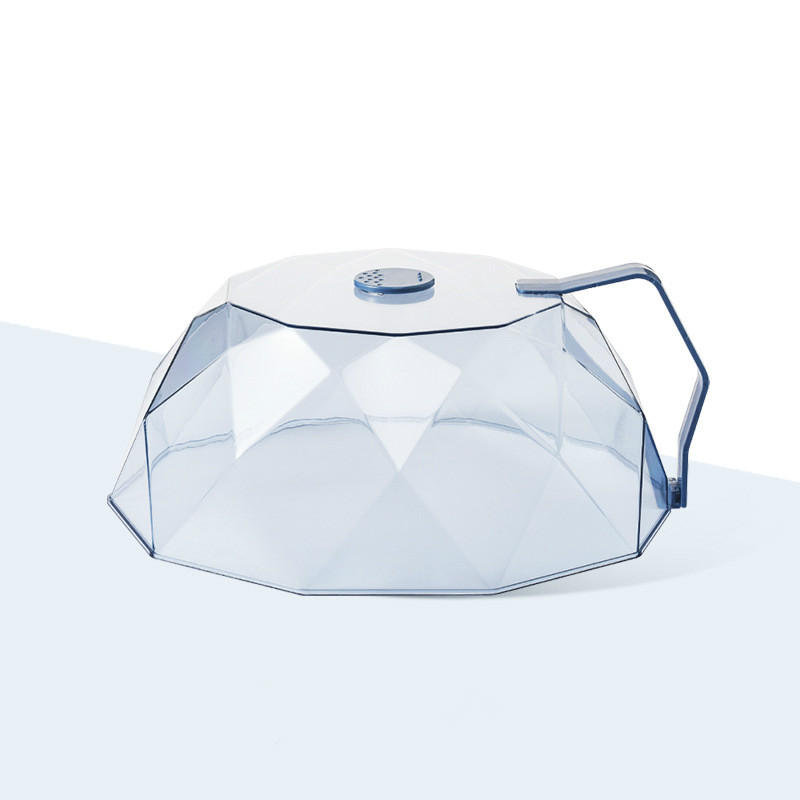 Cubierta de aislamiento térmico para microondas, accesorio de cocina a prueba de polvo y aceite, cubierta especial para microondas, novedad: Azul