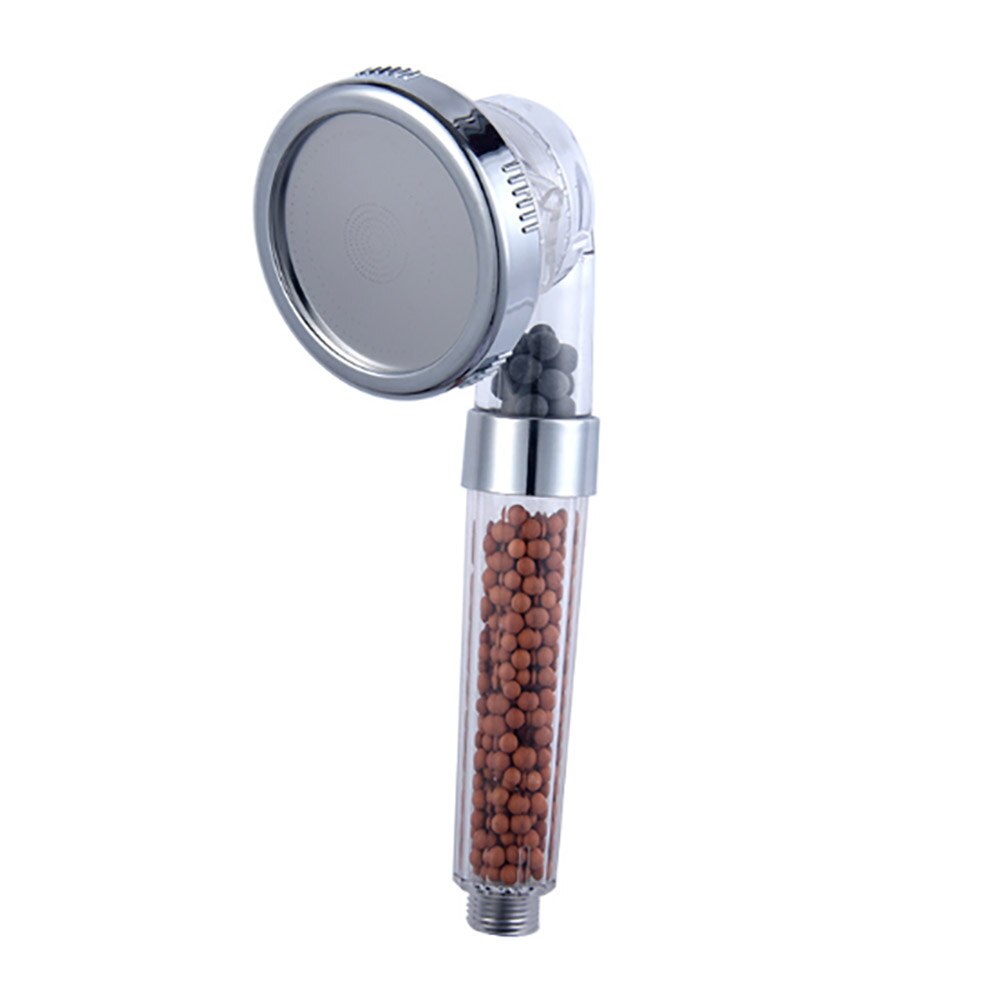 Dusche Kopf ionisch Filter Filterung Hochdruck Wasser sparen 3 Modus Funktion sprühen Handheld Duschköpfe für Trockene Haar & Haut Spa: weiß
