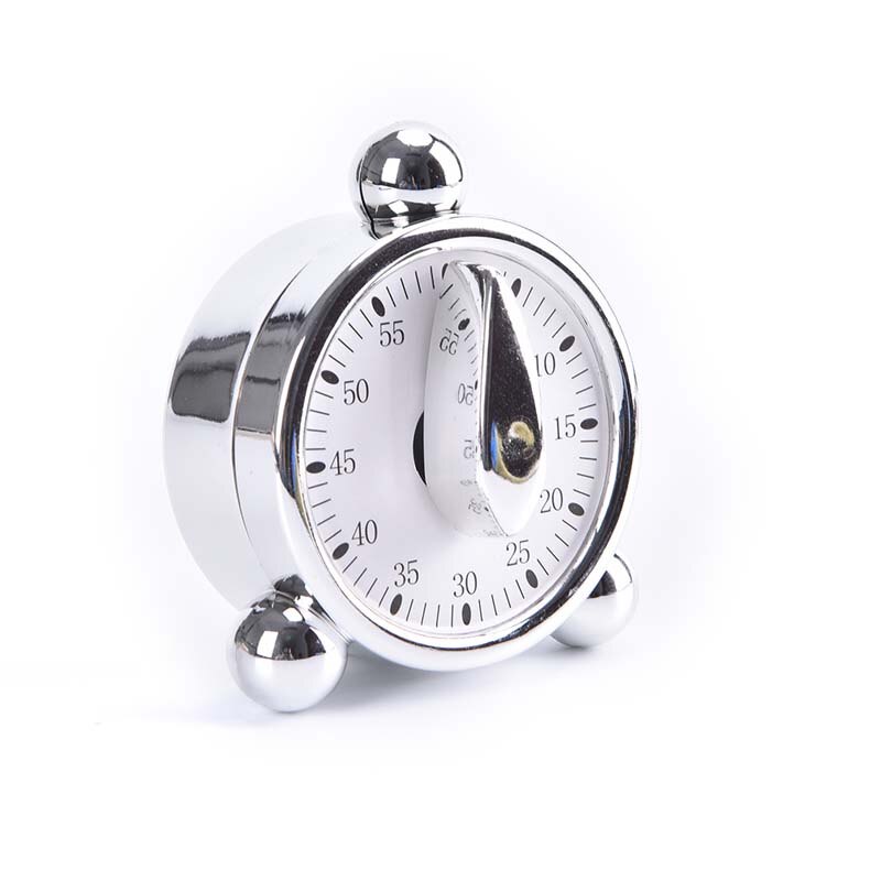 60 Minutes Kitchen Timer Mechanical Cooking Reminder Alarm Clock For Countdown Timer Student Time Manager