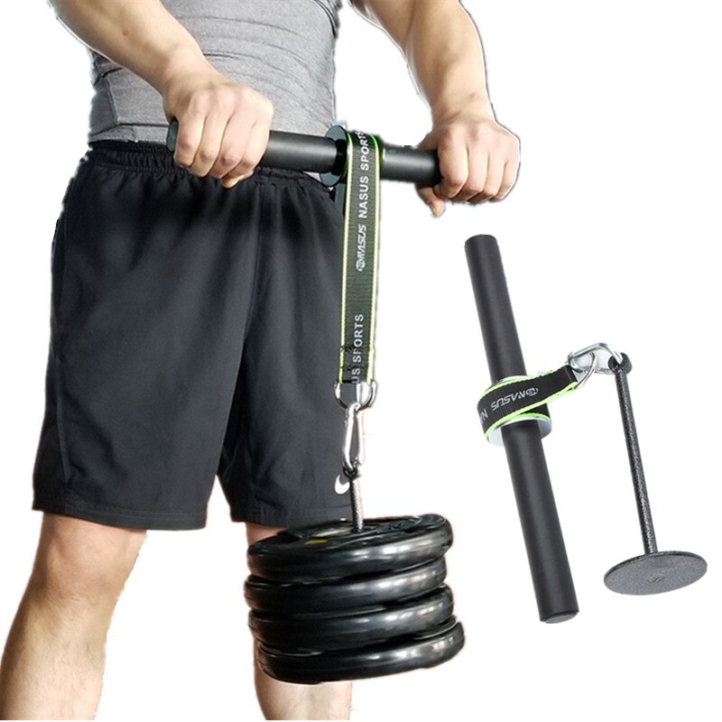 Underarm håndled blaster rulletræner arm triceps styrketræner magt vægtløftning reb gribeforstærker udstyr