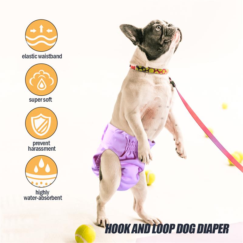2 Stuks Hond Luier Puppy Luiers Broek Hond Wraps Doggy Panty Pet Ondergoed Fysiologische Sanitair Shorts S-XL