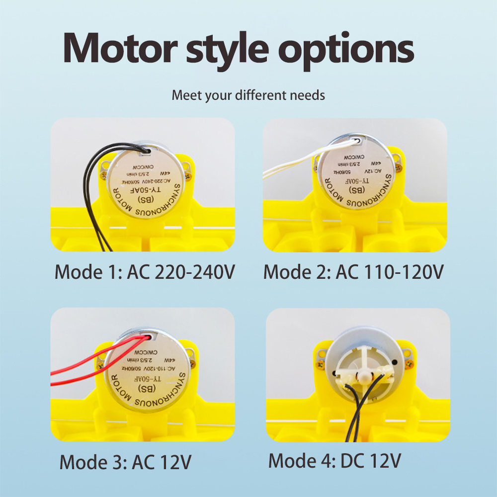 110V 220V 36 Eggs Incubator Brooder Bird Quail Chick Hatchery Incubator Poultry Hatcher Turner Automatic Farm Incubation Tools