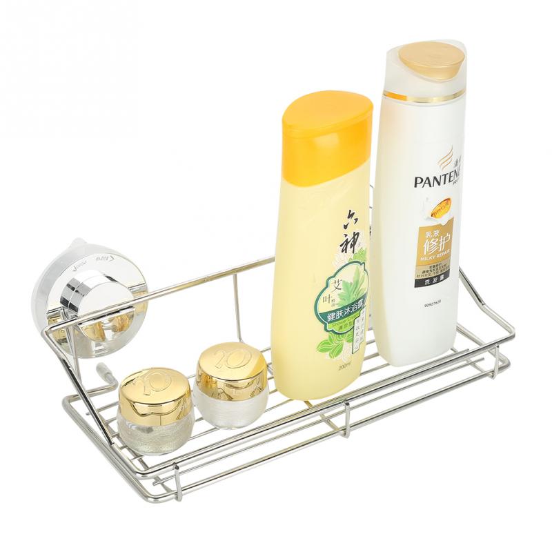 Panier de douche à double ventouse, étagère de salle de bain, panier de douche, coin de douche, étagère de rangement murale amovible avec ventouse