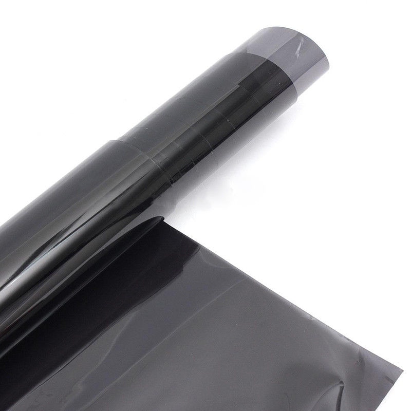 Zwarte Tint Auto Film Glas Roll Verven 50X100 Cm Pro Auto Praktische