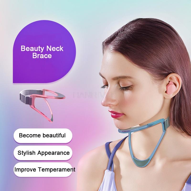 Cervical Neck Brace Adjustable Cervical Collar Ergonomic Posture Corrector Neck Support for Pain Relief Spinal Decompres