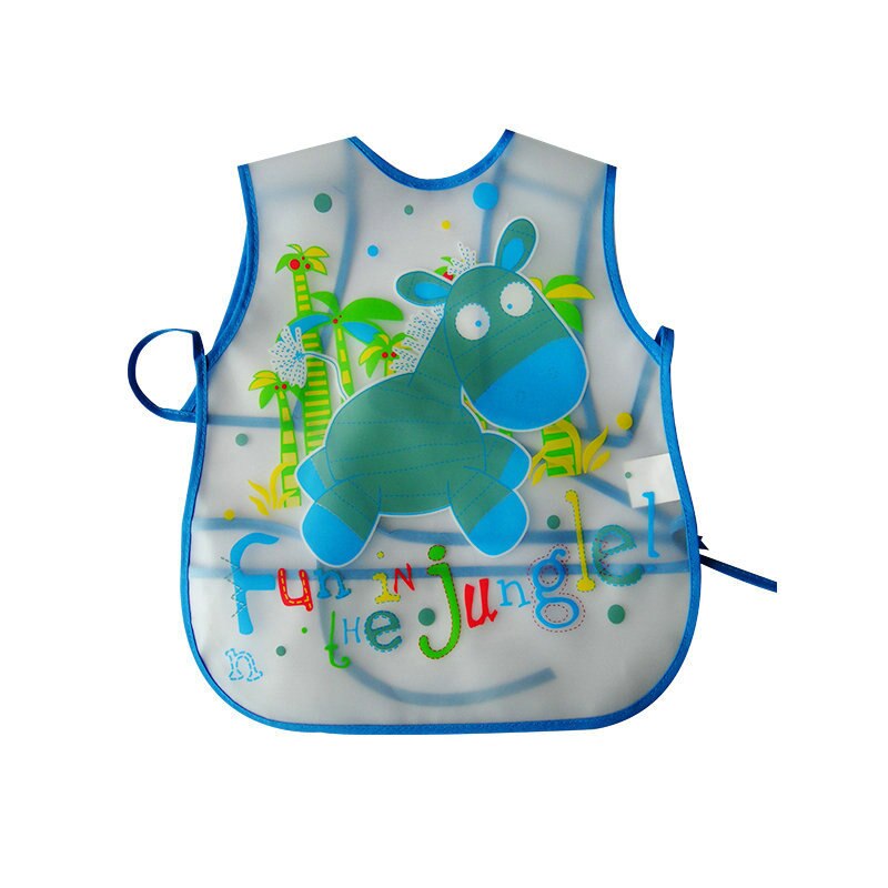 Baby Slabbertjes - EVA Plastic Waterdicht - Cartoon Print - Voeding Smock voor Peuters: 6