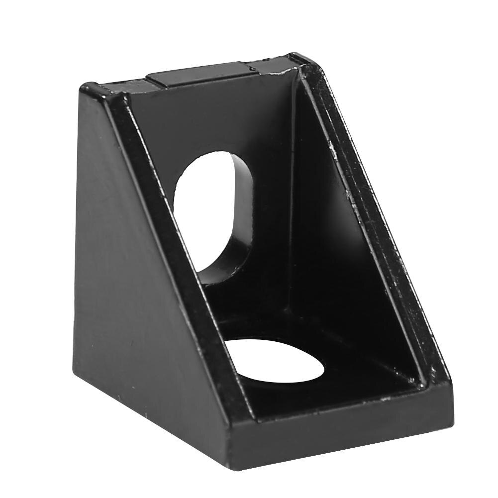 10pcs Aluminium Practical Corner Joint Fastening Right Angle Brackets Fittings Right Angle Connecting Fittings Screens Windows