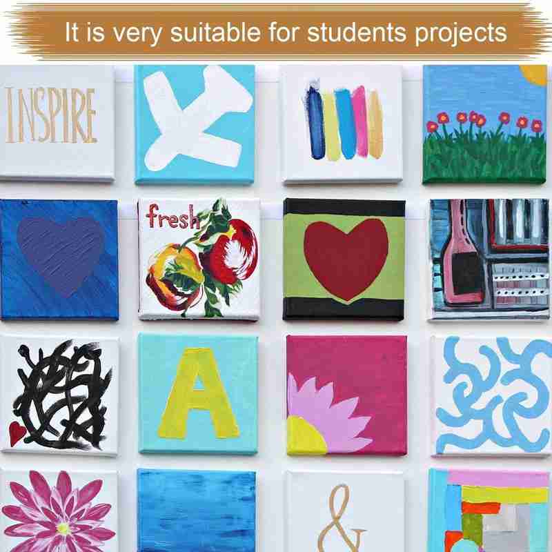 1pc Painting Frame Wooden Oil Painting Board Canvas DIY Art Board For Canvas Oil Painting Art Supplies